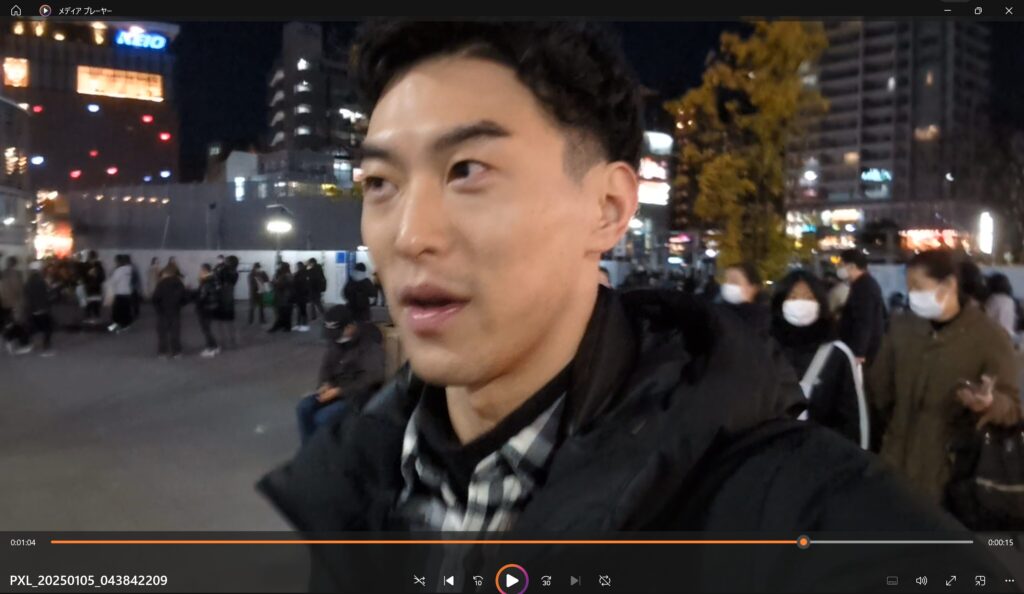 RecoveryFox AIで復旧できた動画ファイル